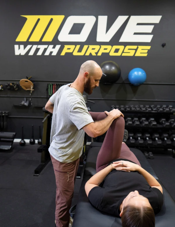 Personal training session at Motive Training in South Austin